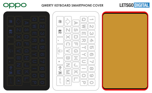 OPPO QWERTY鍵盤(pán)配件（圖源letsgodigital）